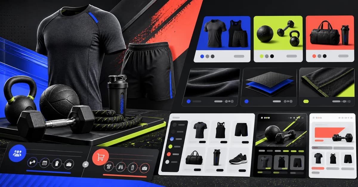 Fitness theme ranking with apparel and equipment specifications