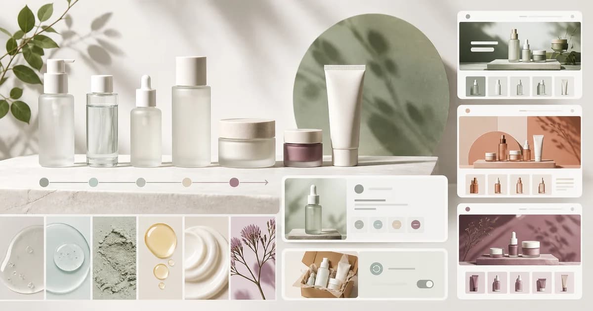 Skincare theme ranking with routines, ingredients, and refill options
