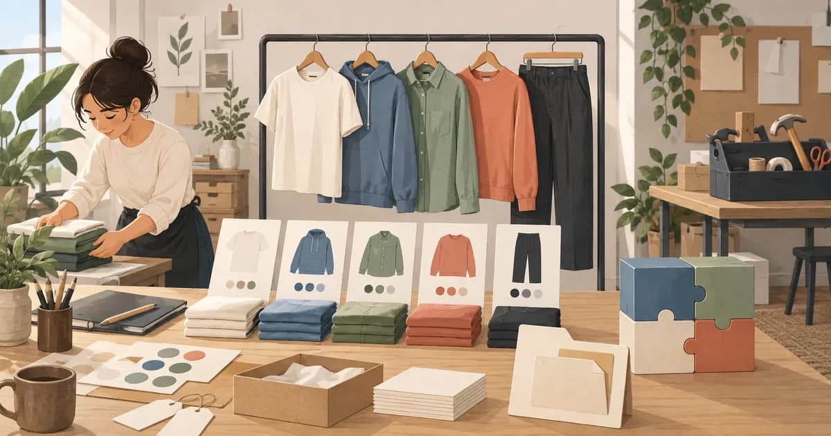 Editorial illustration for Can Wosa support your clothing launch without custom code?