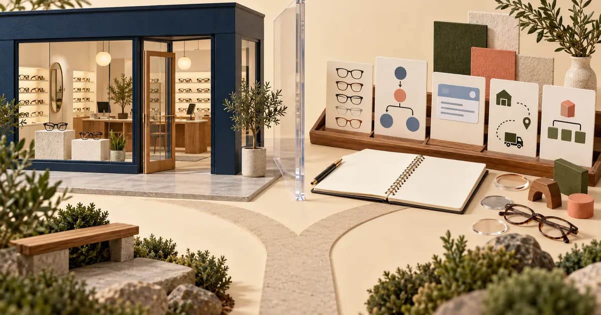 Editorial illustration for When Optics is the wrong fit for an eyewear store