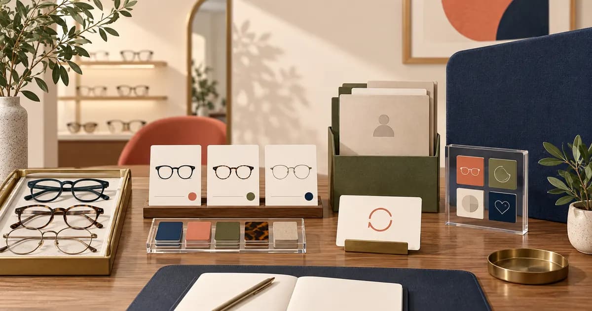 Editorial illustration for Designing an eyewear storefront for repeat buyers