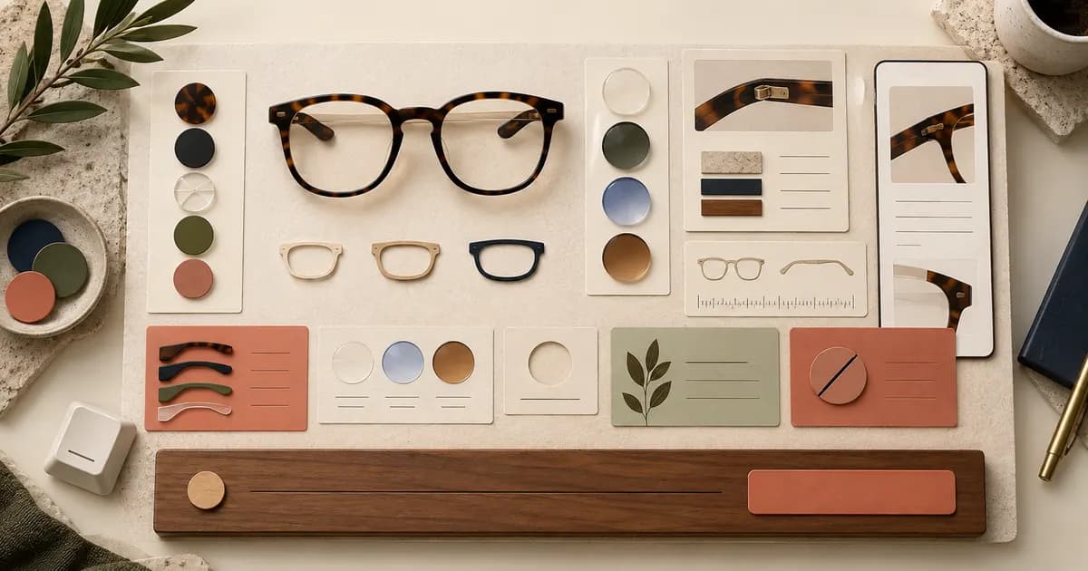 Editorial illustration for Testing sticky add-to-cart behavior for eyewear products
