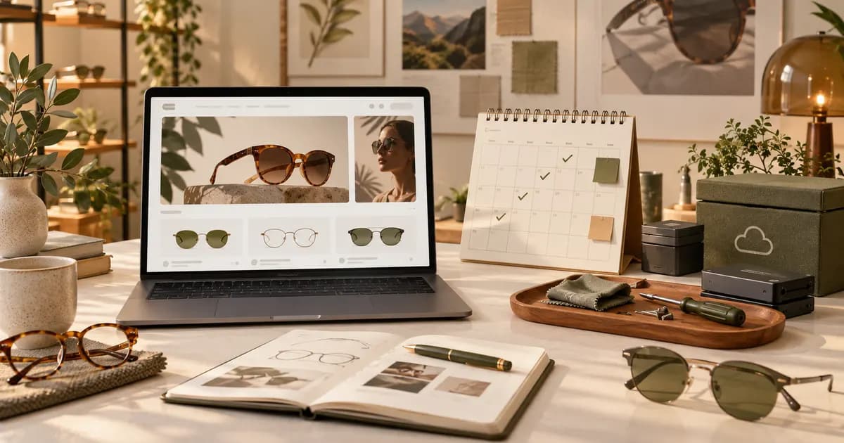 Editorial illustration for Measuring maintenance effort for a customized eyewear theme