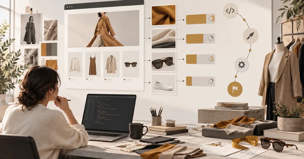 Editorial illustration for Estimating the customization cost of a fashion theme