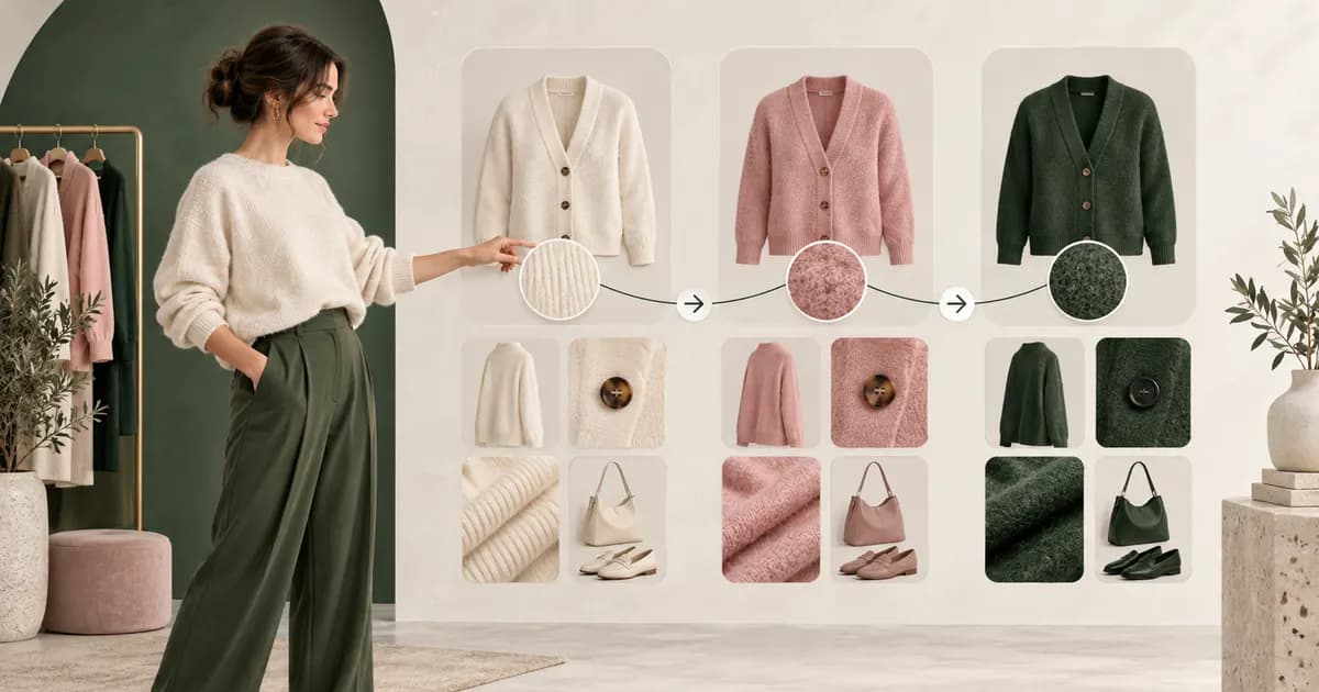 Editorial illustration for Keeping fashion variant images aligned with selections