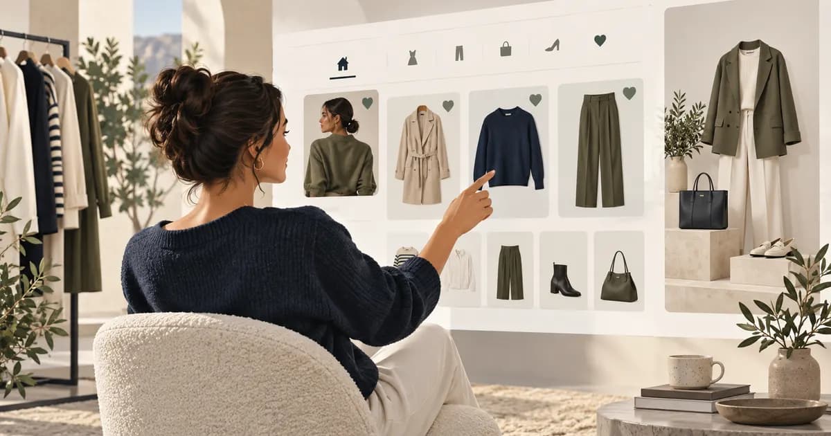 Editorial illustration for Designing a fashion storefront for repeat buyers