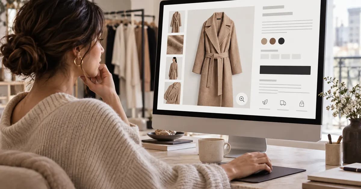 Editorial illustration for Handling zoom and long text in a fashion theme