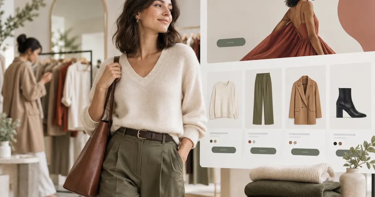 Editorial illustration for Designing a fashion sale page without false urgency