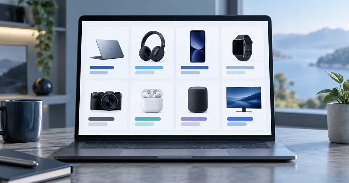 Editorial illustration for Preventing ambiguous product names in a electronics catalog