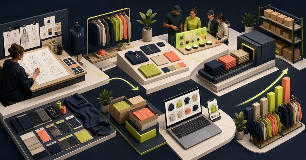 Planning a testable clothing line and fashion storefront