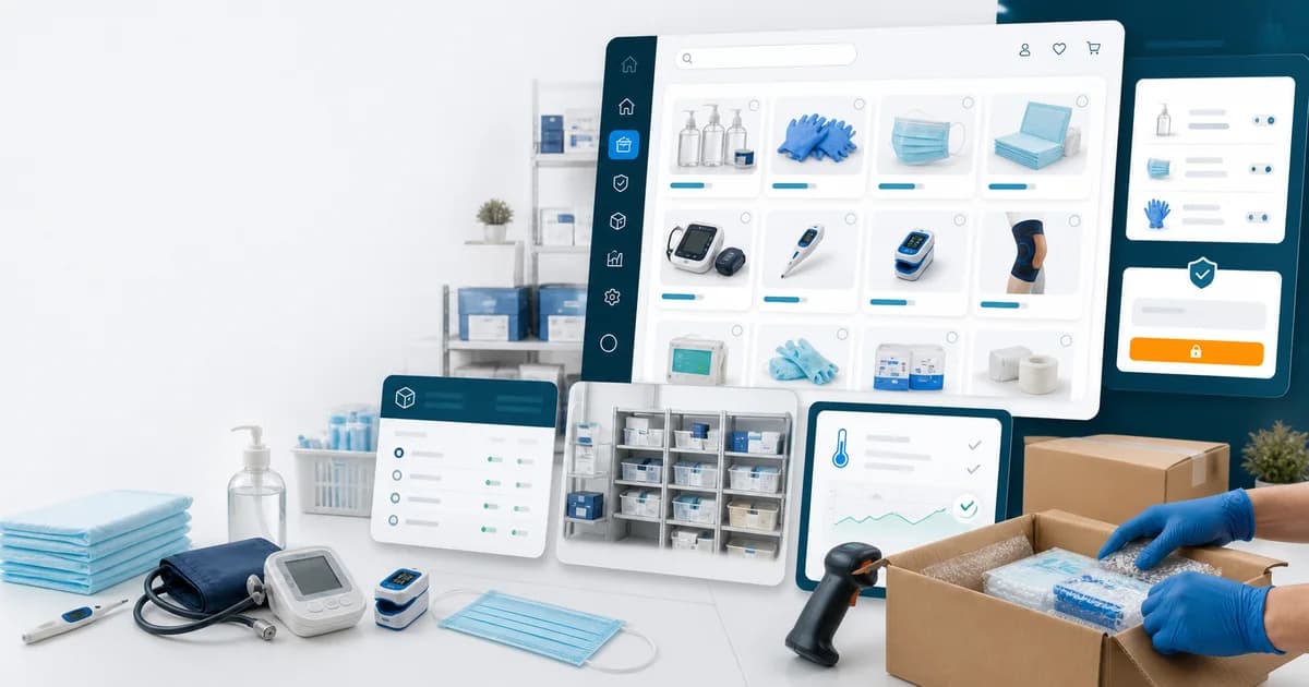 Medical supply launch plan with traceability and recall controls