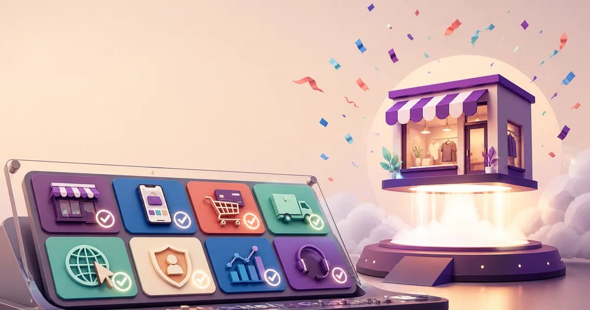 Store launch checklist covering checkout, fulfillment, support, and rollback