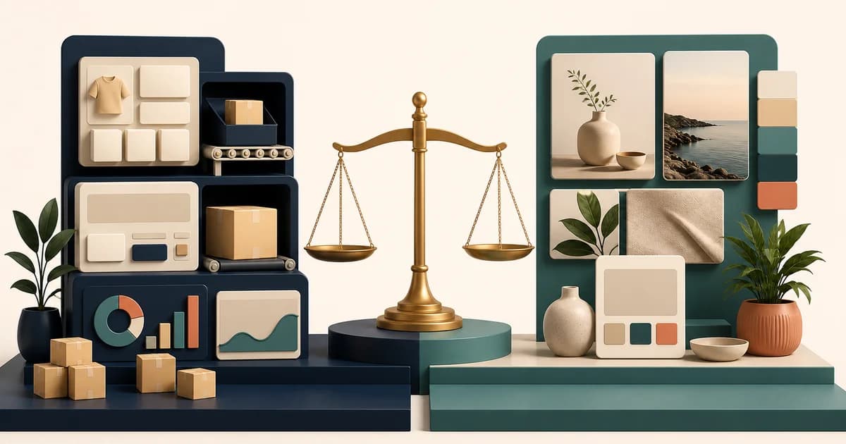 Shopify and Squarespace comparison for content-led commerce