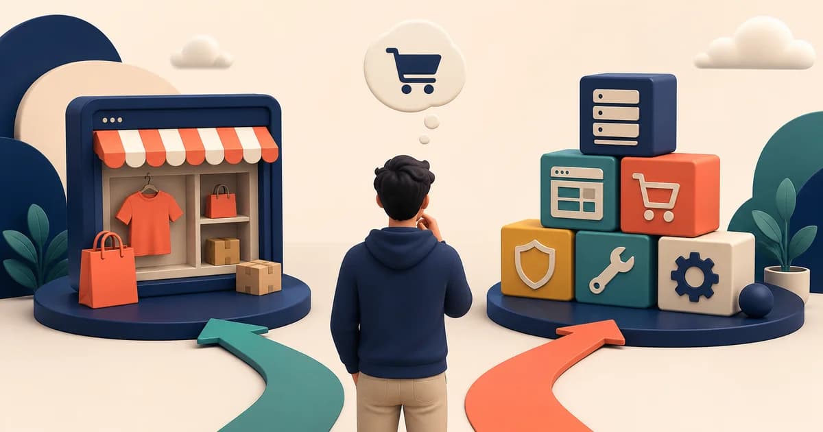 Beginner comparison of Shopify and WordPress with WooCommerce