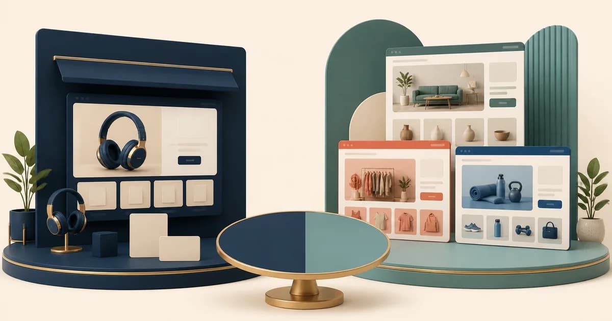 Single-purpose and multipurpose theme information architectures compared