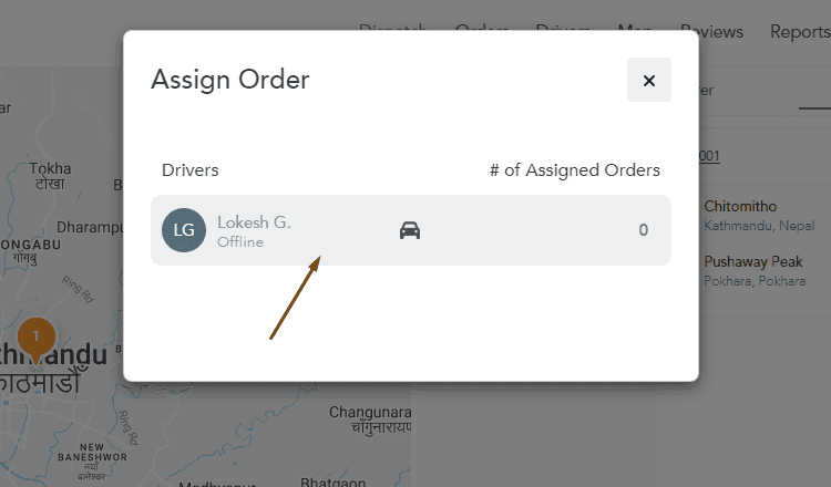 Assign Order